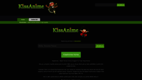 What Kissanime2.org website looked like in 2021 (2 years ago)