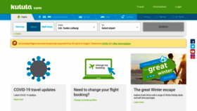 What Kulula.com website looked like in 2021 (2 years ago)