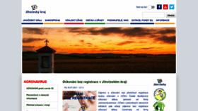 What Kraj-jihocesky.cz website looked like in 2021 (2 years ago)