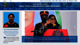 What Kazi.go.tz website looked like in 2021 (2 years ago)
