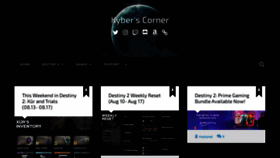 What Kyberscorner.com website looked like in 2021 (2 years ago)