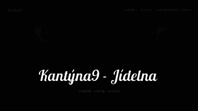 What Kantyna9.cz website looked like in 2021 (2 years ago)