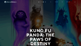What Kungfupanda.com website looked like in 2021 (2 years ago)