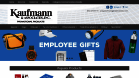 What Kaufmanninc.com website looked like in 2021 (2 years ago)