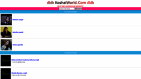 What Koshalworld.com website looked like in 2021 (2 years ago)
