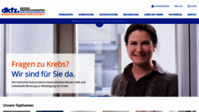 What Krebsinformationsdienst.de website looked like in 2021 (2 years ago)