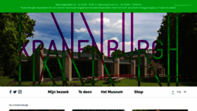 What Kranenburgh.nl website looked like in 2021 (2 years ago)
