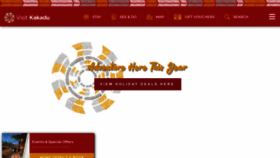 What Kakadutourism.com website looked like in 2021 (3 years ago)