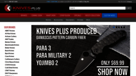 What Knivesplus.com website looked like in 2021 (2 years ago)