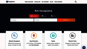 What Kmhesaplama.com website looked like in 2021 (2 years ago)