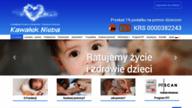 What Kawalek-nieba.pl website looked like in 2021 (2 years ago)