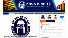 What Kinhte.hou.edu.vn website looked like in 2021 (2 years ago)