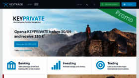 What Keytradebank.be website looked like in 2021 (2 years ago)