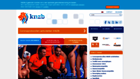 What Knzb.nl website looked like in 2021 (2 years ago)