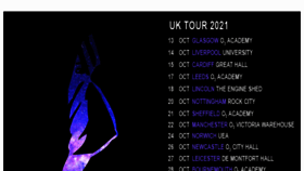What Kasabian.co.uk website looked like in 2021 (2 years ago)