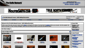 What Knifenetwork.com website looked like in 2021 (2 years ago)