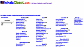 What Kolkataclassic.com website looked like in 2021 (2 years ago)