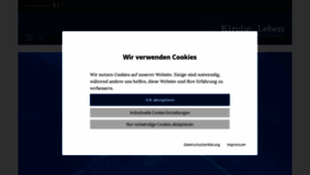 What Kirche-und-leben.de website looked like in 2021 (4 years ago)