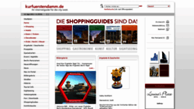 What Kurfuerstendamm.de website looked like in 2021 (2 years ago)