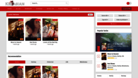 What Kissasian.im website looked like in 2021 (2 years ago)