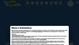 What Kartkolandia.pl website looked like in 2021 (2 years ago)