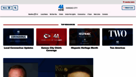 What Kshb.com website looked like in 2021 (2 years ago)