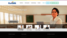 What Kundalik.com website looked like in 2021 (2 years ago)