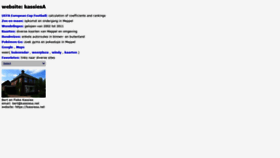 What Kassiesa.net website looked like in 2021 (2 years ago)