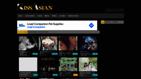 What Kissasian.la website looked like in 2021 (4 years ago)