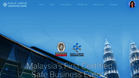 What Klccconventioncentre.com website looked like in 2021 (2 years ago)