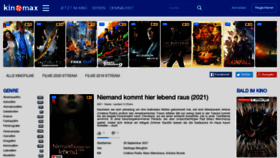 What Kinomax.to website looked like in 2021 (2 years ago)