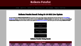 What Kolkata-fatafat.com website looked like in 2021 (2 years ago)