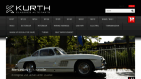 What Kurth-classics-autoparts.de website looked like in 2021 (2 years ago)