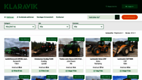 What Klaravik.se website looked like in 2021 (2 years ago)