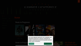 What Kinosonneberg.de website looked like in 2021 (2 years ago)