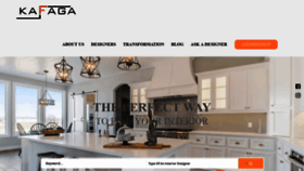 What Kafaga.com website looked like in 2021 (2 years ago)