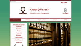 What Kozanyumuk.com website looked like in 2021 (2 years ago)