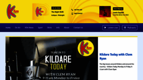 What Kfmradio.com website looked like in 2021 (2 years ago)