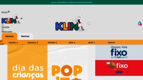 What Klin.com.br website looked like in 2021 (2 years ago)