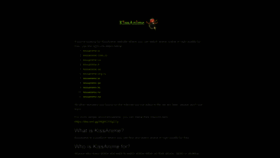 What Kissanime.help website looked like in 2021 (2 years ago)