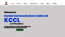 What Kccl.tv website looked like in 2021 (2 years ago)