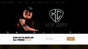 What Kolbycooper.com website looked like in 2021 (2 years ago)