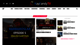What Kayifamilytv.com website looked like in 2021 (2 years ago)