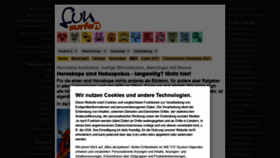 What Kostenlos-horoskop.de website looked like in 2021 (2 years ago)