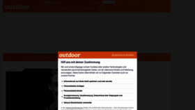 What Klettern.de website looked like in 2021 (4 years ago)