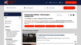 What Kleinanzeigen-suedtirol.com website looked like in 2021 (2 years ago)