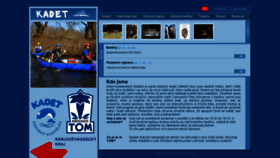 What Kadet-ck.cz website looked like in 2021 (2 years ago)