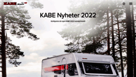 What Kabe.se website looked like in 2021 (2 years ago)