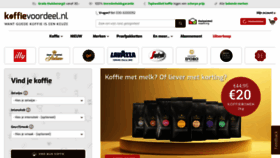 What Koffievoordeel.nl website looked like in 2021 (2 years ago)