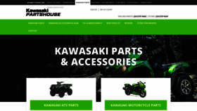 What Kawasakipartshouse.com website looked like in 2021 (2 years ago)